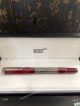2021 New Mont Blanc Vintage Pens Heritage Egyptomania Fountain Pen Gray & Red (5)_th.jpg